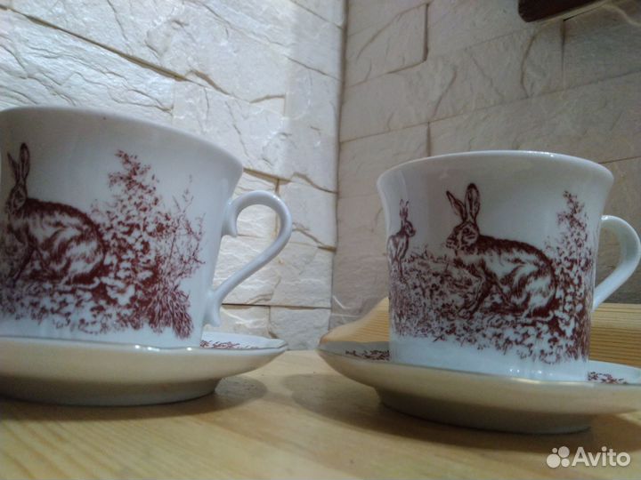 Чайная пара гдр (2шт)