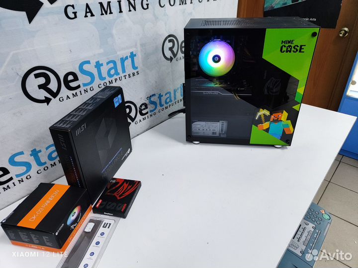 Minecraft пк (i3-10100f\RX570 8GB\SSD512\8GB DDR4)