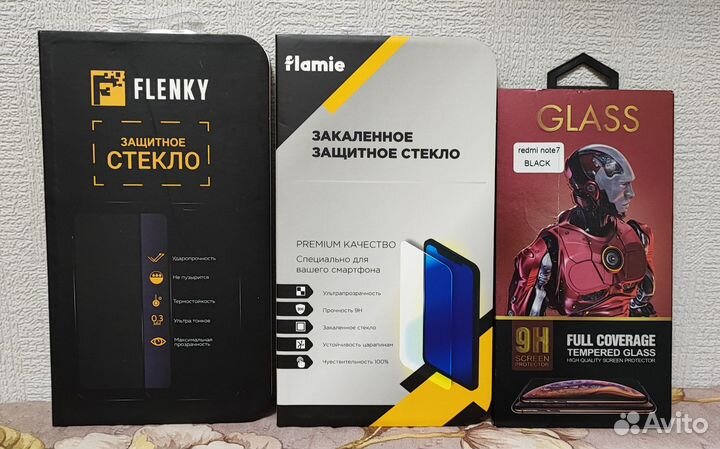 Защитное стекло Xiaomi Redmi 7/Note 7, Note 6