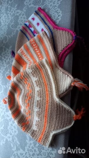 Шапочки вязаные