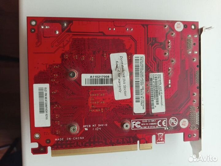 Видеокарта GT 220 green 1024M DDR3 hdmi DVI VGA