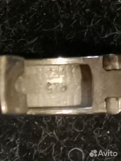 Серьги из серебро колечки