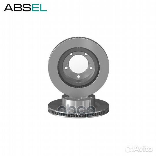 Диск тормозной передний ty421024 absel