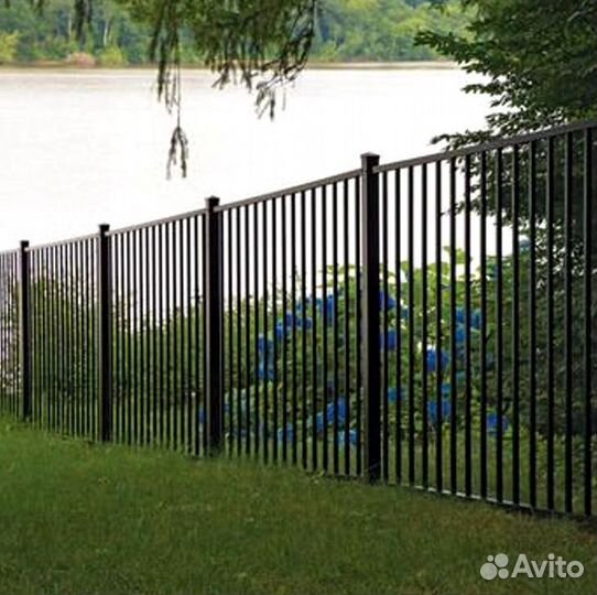 Забор из профильной трубы 40х40