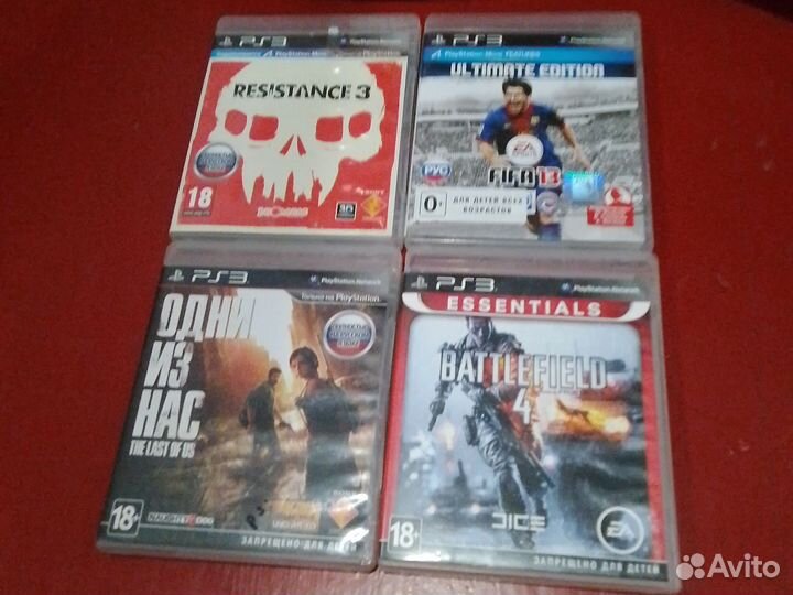 Диски для playstation 3