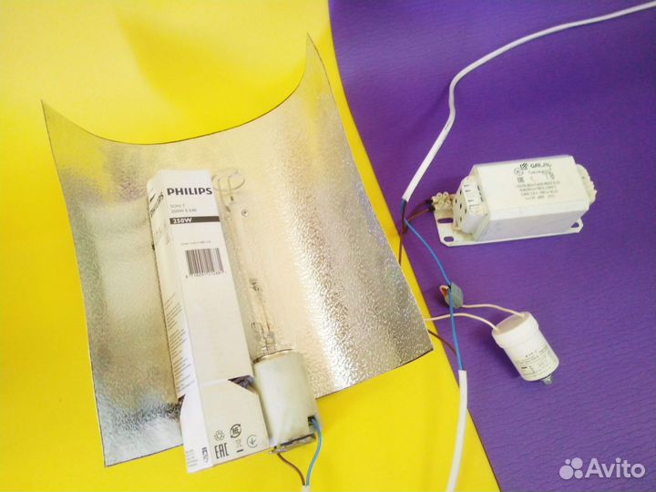 Комплект днат 250 ват с лампой на выбор