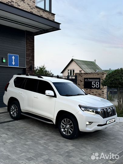 Toyota Land Cruiser Prado 2.8 AT, 2018, 98 744 км