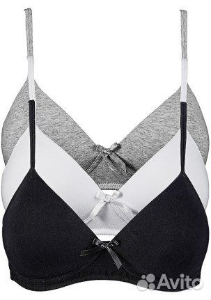 Новые бюстгальтеры черный белый серый