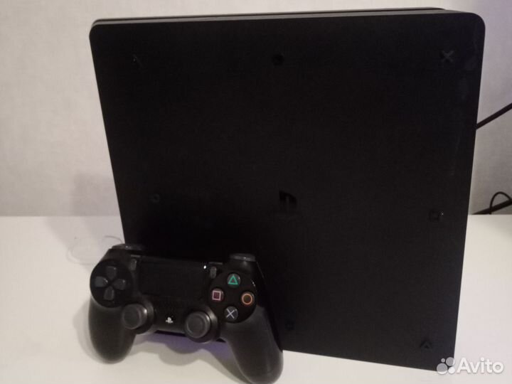 Ps4 slim 500gb с 1 геймпадом