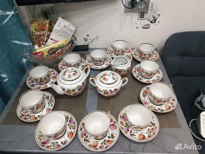 Чайный сервиз репка, дфз Вербилки