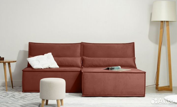 Диван угловой Стаус Velvet Terra