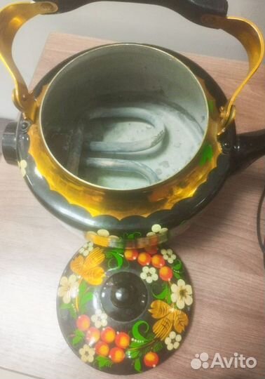 Чайник электрический хохлома