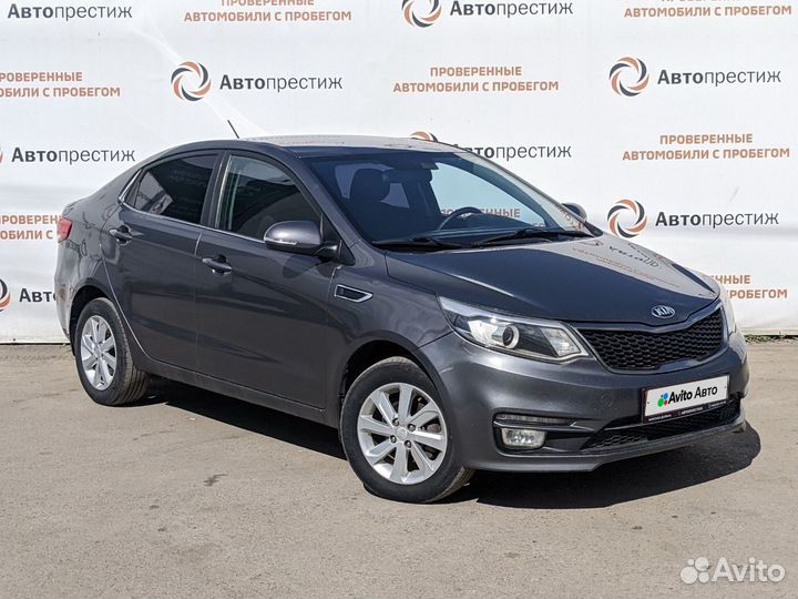 Kia Rio 1.6 МТ, 2015, 188 000 км