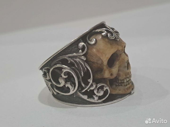 Мужской перстень серебро