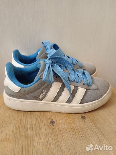 Кроссовки замшевые Adidas Campus