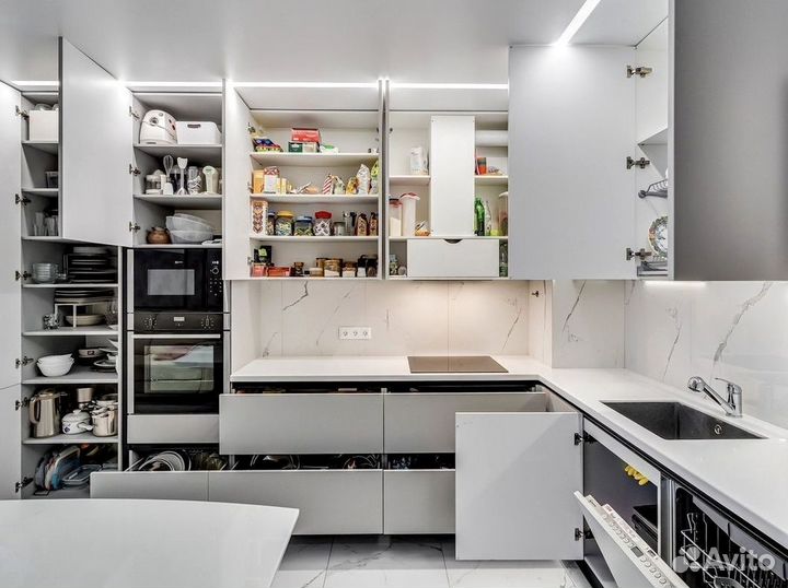 Кухня в стиле хай тек на заказ