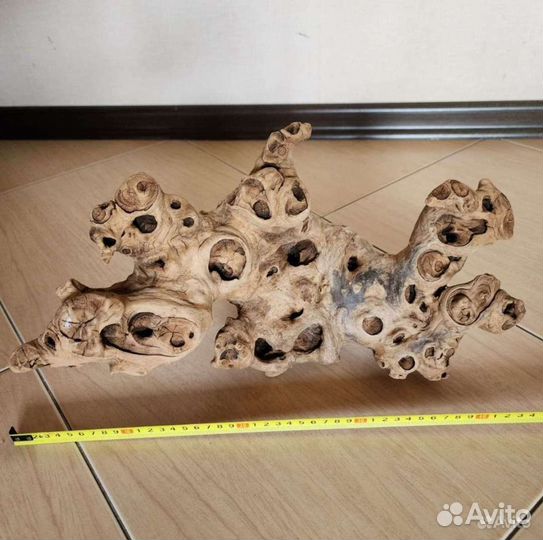 Коряга в аквариум