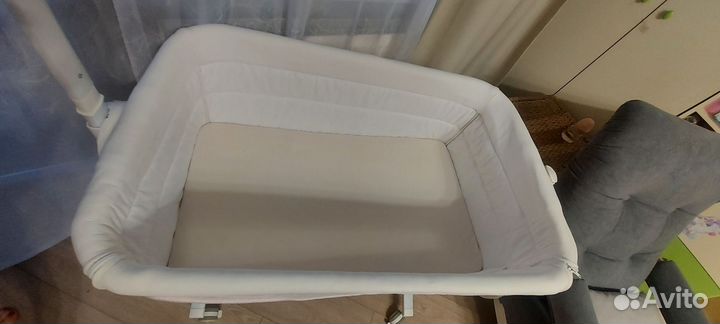 Детская люлька колыбель на колесах