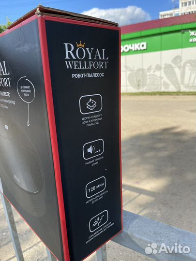 Робот пылесос wellfort