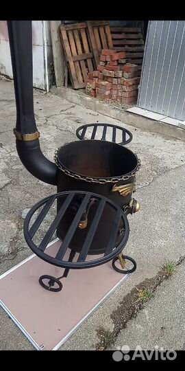 Печь под казан