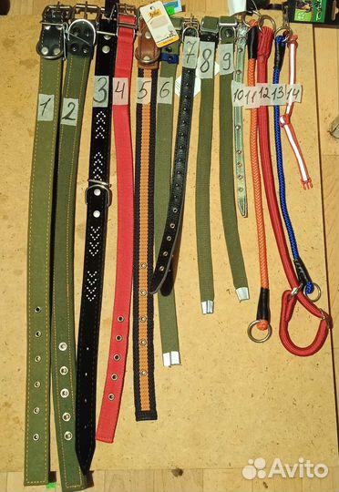 Ошейники/шлейки/намордники