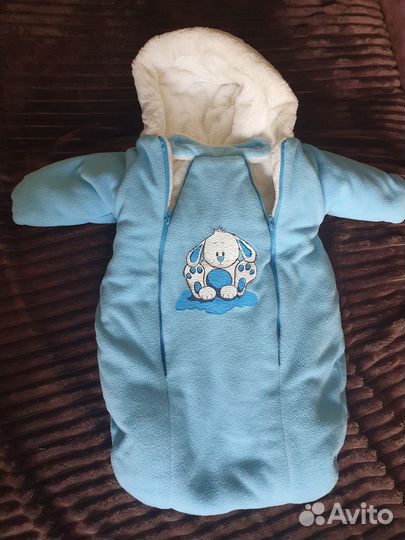 Теплые комбинезоны и конверты