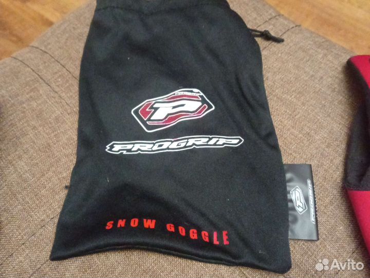 Мото перчатки alpinestars красные