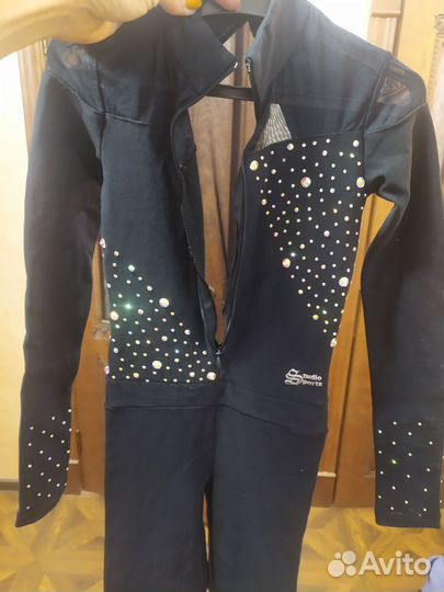 Комбинезон для тренировок (фигурное) р. 122-128 см