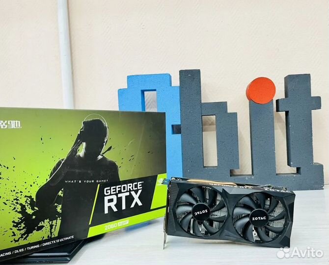Видеокарта RTX 2060 super 8 гб DDR6