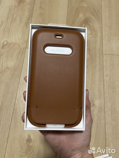 Чехол iPhone 12/12 Pro Leather Sleeve оригинал