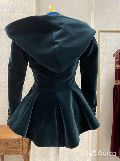 Пиджак бархатный 42-44