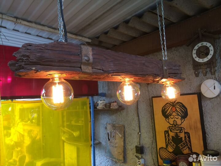 Светильник потолочный в стиле лофт