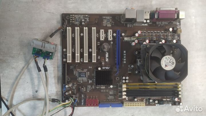Материнская плата Socket AM3 asus M2N68 4DDR2 ATX