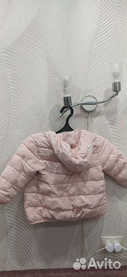 Куртка весна на синтепоне р 92и шапки