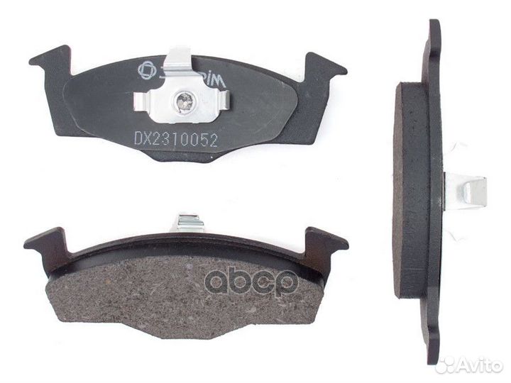 Колодки тормозные передние VW polo/lupo 95/SKO