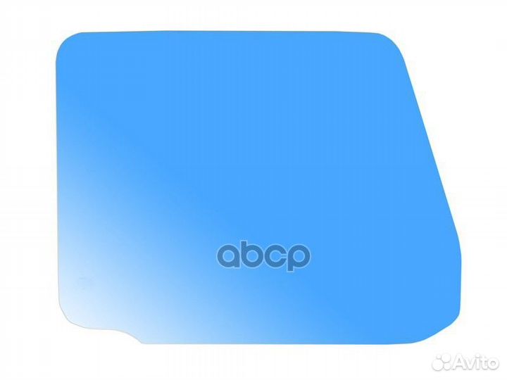 Стекло боковое опускное (Спереди/ Цвет зеленый)