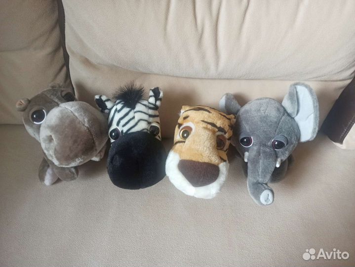 Плюшевые игрушки зверюшки / животные Big Headz