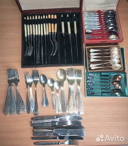 Ложки, вилки, ножи СССР