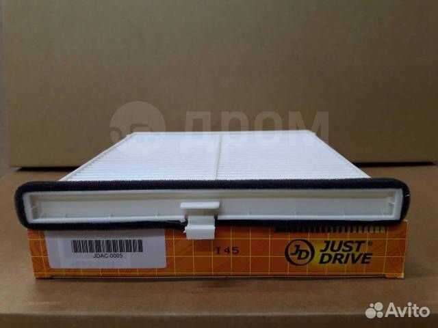 Фильтр салона угольный антибактериальный JD