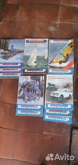 Журналы Моделист Конструктор 1988-1992
