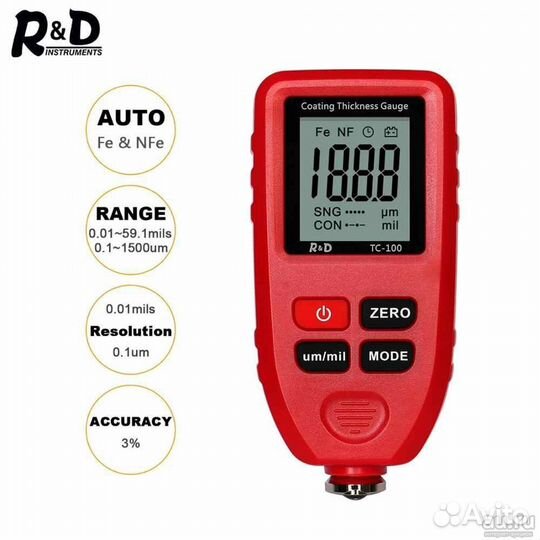 Профессиональный толщиномер Портовая