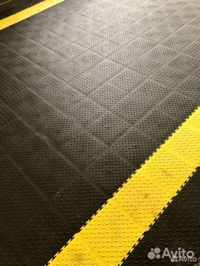 Модульный пол для склада