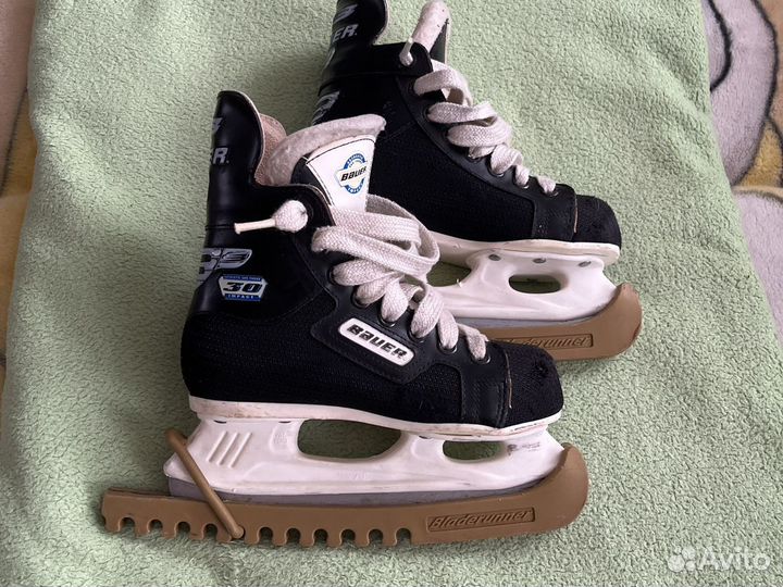 Коньки детские размер 30