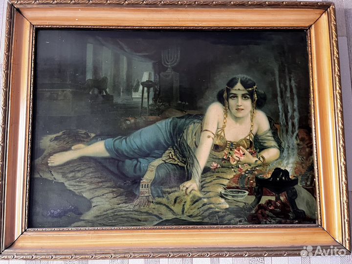 Старинная антикварная картина