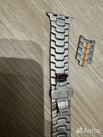 Ремешок apple watch band ultra 2/1 титановый