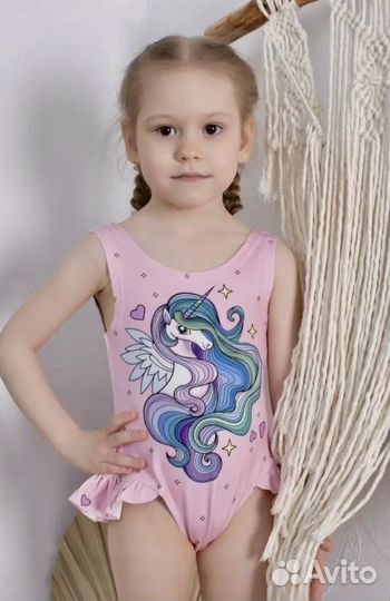 Купальник для девочки 104-110