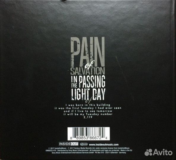 Pain Of Salvation-In The Passing Light Of Day(2CD)