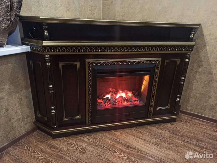 Портал для камина из дерева