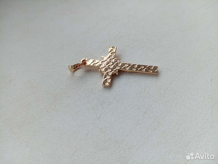 Крест подвеска