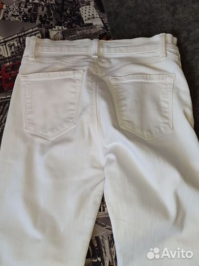 Джинсы белые женские шикарные